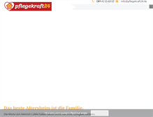 Tablet Screenshot of pflegekraft24.de